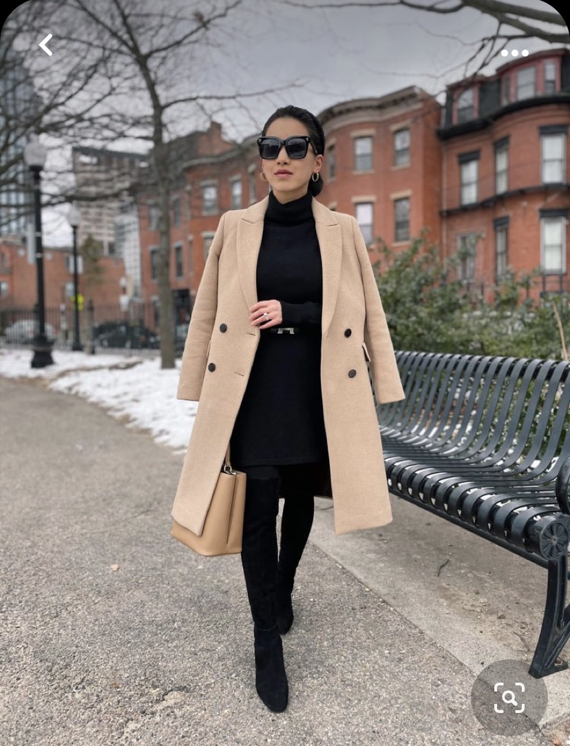 HOW TO STYLE A CAMEL WINTER COAT - Styled by Eveliina